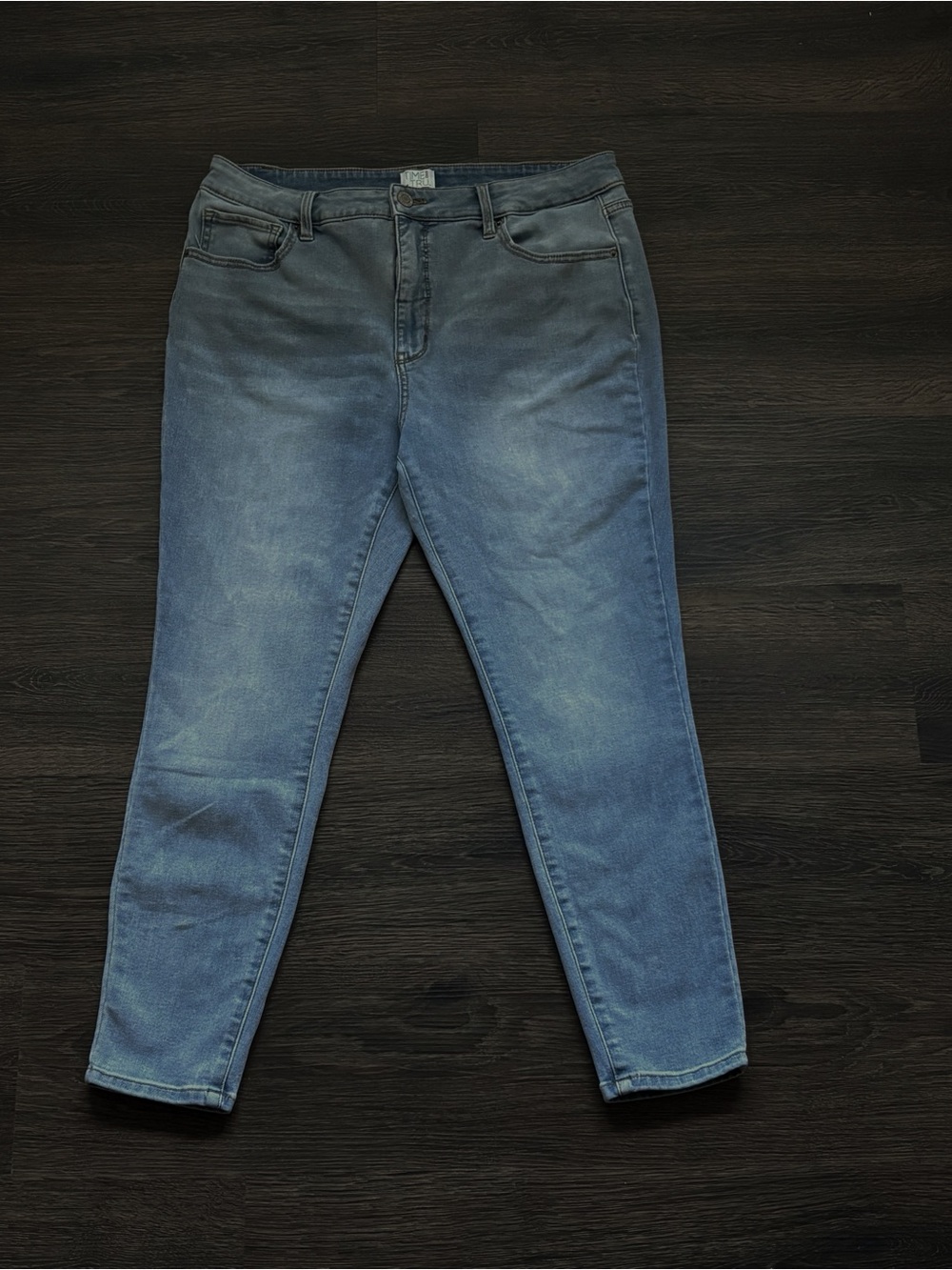 Time and Tru Light Blue Stretch Jeggings
